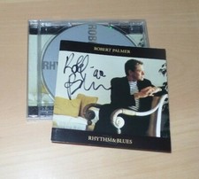 Robert Palmer, Original Signed CD Cover *Rhythm & Blues + CD YY