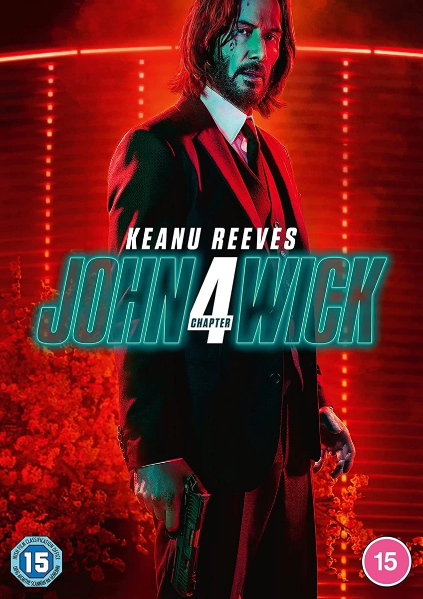 JOHN WICK CHAPTER 4 DVD