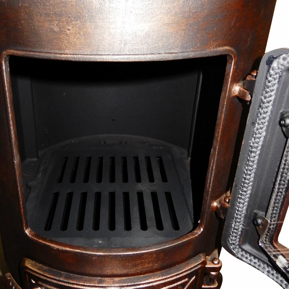 NEW 8KW Cast Iron Wood Pot Belly Heater Slow Combustion Heat Up To 12  Square | eBay