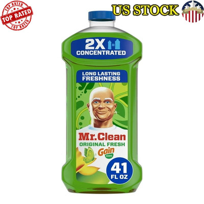 2X Concentrated Multi Surface Cleaner All Purpose Cleaner Gain Scent 41 fl oz US
