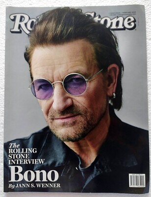 Rolling Stone India Feb 2018 BONO Post Malone Plini Bob Seger Greta Van Fleet