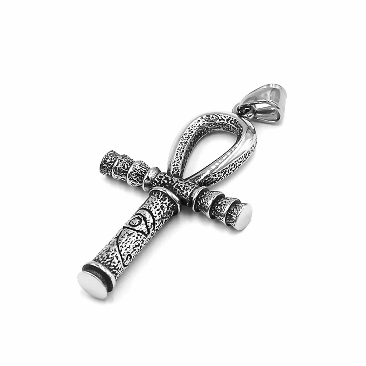 Sterling silver ankh clearance necklace