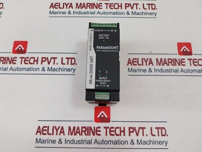 Paramount P-OR-48-10 OR-ING Diode Unit 48 VDC 10A
