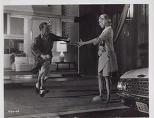 Kirk Douglas + Julie Newmar in For Love or Money (1963) 🎬⭐ Original Photo K 158