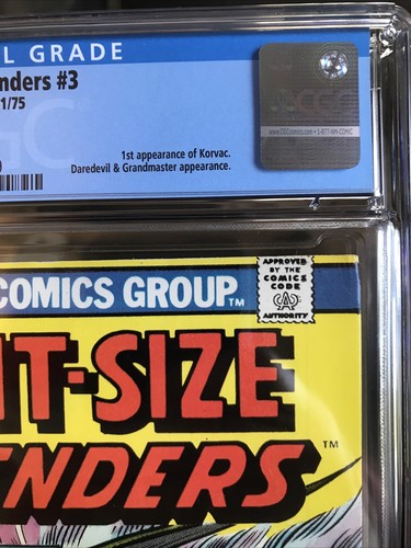💎GIANT-SIZE DEFENDERS #3 CGC 7.5 1st APP KORVAC GRANDMASTER THOR AVENGERS MCU - Picture 4 of 11
