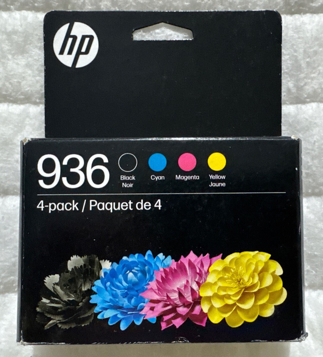 HP 936 Black Cyan Magenta Yellow Ink Cartridges 6C3Z5LN Exp 11