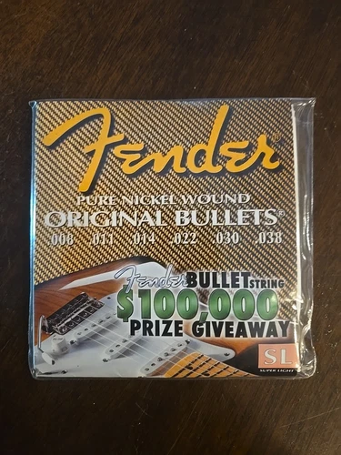 Fender Guitar Strings Original Bullets 3150SL Pure Nickel Wound Super Light