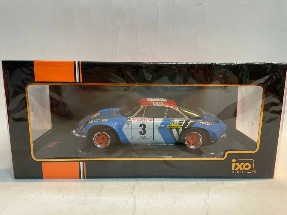 Ixo Alpine Renault A110 #3 Darniche Tour de Corse Rally 1973 1/18 18RMC062B - Immagine 2 di 3