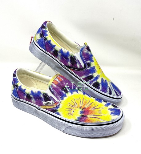 VANS Vans Classic Wsuwane Tie-Dye Płótno Damskie Sneakersy VN0A4U3819X  - Zdjęcie 1 z 9