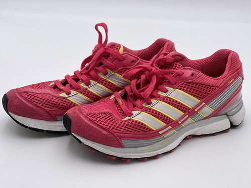 Adidas Adizero Sonic 2 U41690 Womens Running Training Shoes Pink Yellow Size 7.5 - Picture 3 of 12