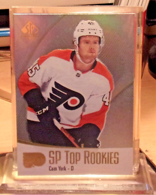 2021-22 SP Top Rookies - Cam York - Philadelphia Flyers #TR-7