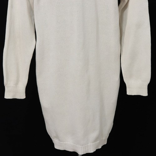Gunne Sax Jessica McClintock VTG 80's Long Sweater Lace Collar M Medium Prairie - Picture 7 of 9