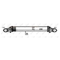 Nrf 30502 LadeluftküHler TurboküHler Intercooler Llk KüHler Ladeluft