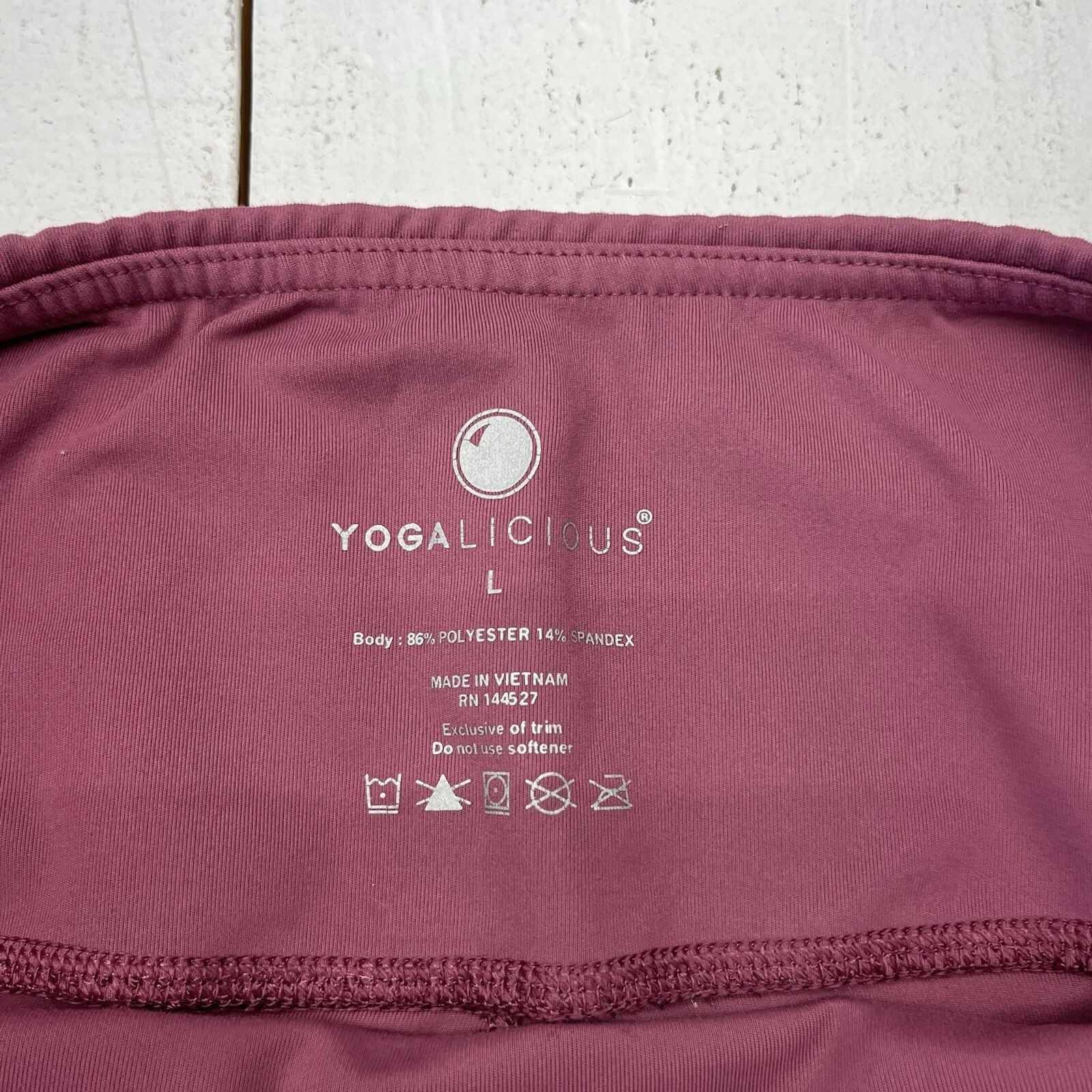 yogalicious mid-rise ankle activewear leggings