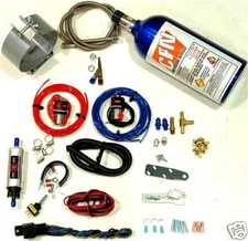 MOTORCYCLE NITROUS OXIDE WET KIT Single Carburetor NOS Kit NEW 