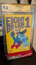 EIGHT BILLION GENIES #1 CGC SS REMARK 9.6  Super Mario VARIANT TRISH FORSTNER