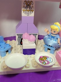 Lego Duplo 6154 Cinderella's Castle With Carriage Fairy Glass Slipper No Prince