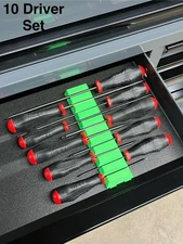 Driver / Screwdriver Holders - Modular Magnetic Tool / Toolbox Organization