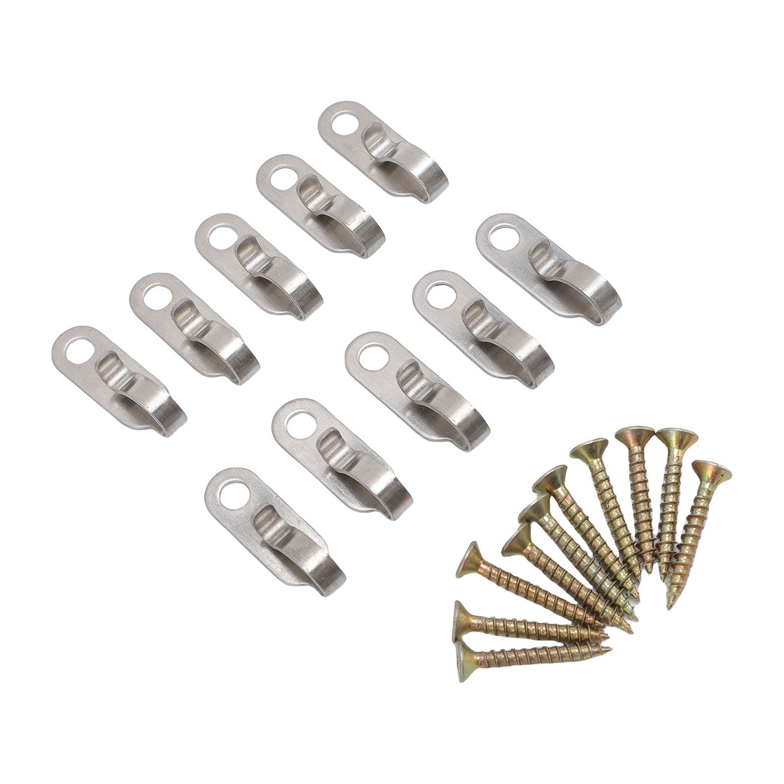 String Lights Hanger Hooks Stainless Steel Outdoor Screw Hooks For Hanging