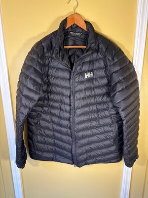 Helly Hansen Men's Down Sweater style Jacket Black XXL