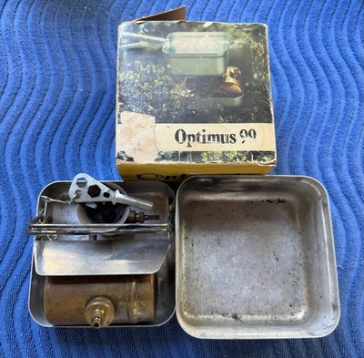 Optimus 99 Compact Stove Backpacking Camp Stove Vintage Made in