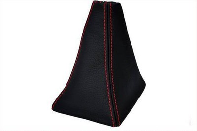 PASST FÜR HYUNDAI MATRIX LEDER SCHALTMANSCHETTE SCHALTMANSCHETTE rot st MASSANFERTIGUNG NEU MADE IN UK