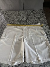 Peter Millar - Crown Sport - Beige Golf Shorts - Size 42" X 9" Inseam