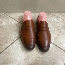 Harrys Of London Downing Brown Leather Penny Loafer Dress Shoes Men US 8.5/41.5G Harrys Of London Men main image 4
