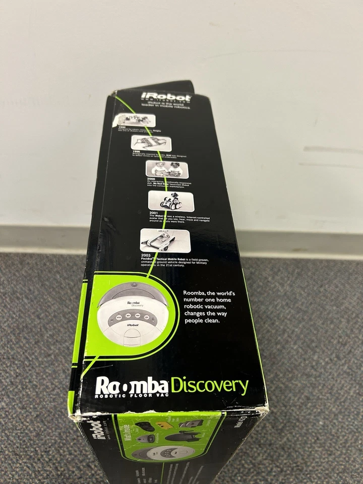 iRobot Roomba Discovery con aspiradora de piso remota en caja usada.! Foto 3 de 4