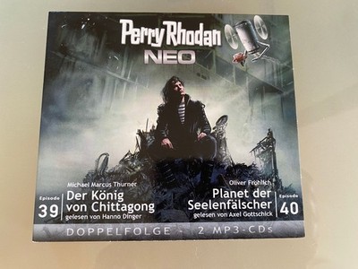   Perry Rhodan Neo Episode 39 + 40 - 2x mp3 CDs - sehr guter Zustand   