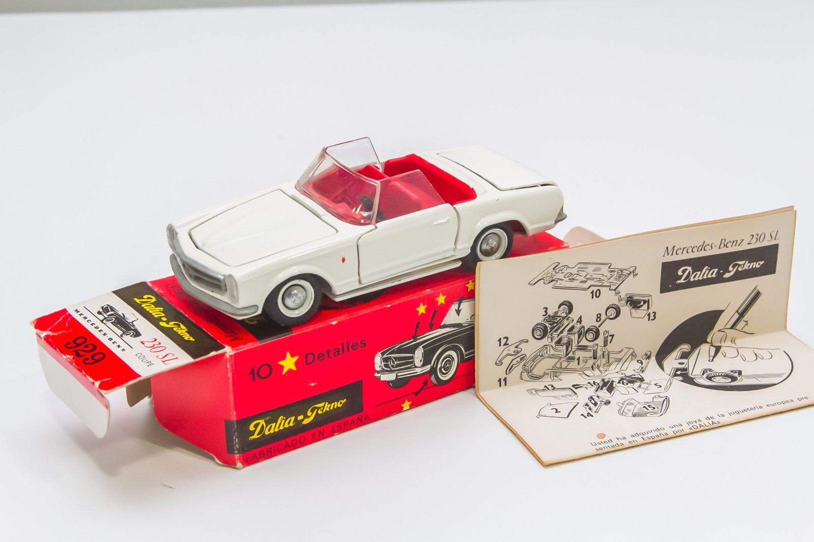 Tekno 929, Mercedes 230SL - Free Price Guide & Review