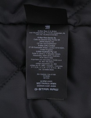 ￼

IQOS 3 MULTI G-STAR Mid Parka Women Jacket L Black Padded Loose Repellent