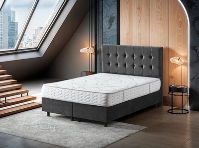 Twin 7.5'' Vanguard Medium Firm Innerspring Mattress - Made in USA - Durable S...