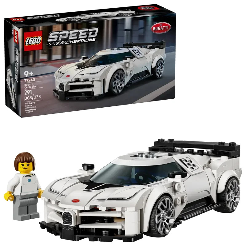 LEGO® Speed Champions Bugatti Centodieci Hyper Sports Car Toy 77240 - Image 19