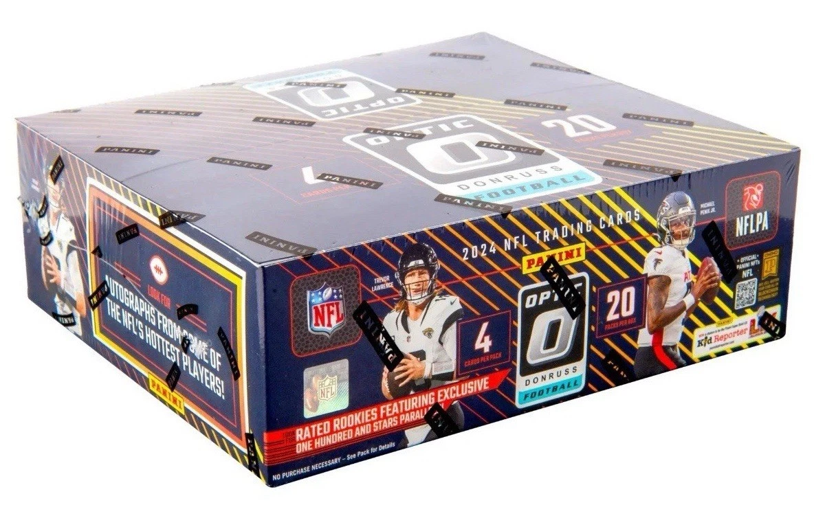 2024 Panini Donruss OPTIC Football NFL 20 PACK BOX - IN HAND