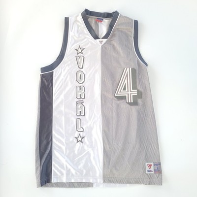 Vokal LARGE Basketball Jersey Nelly Gray White