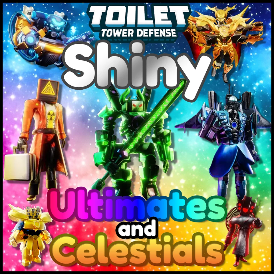 SHINY TTD UNITS | Toilet Tower Defense Roblox | Shiny Ultimates & Celestials