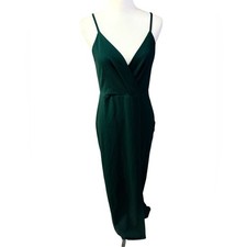 Lulus Love and Affection Emerald Green Lace Sleeveless Maxi Dress Sz Large nwt