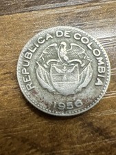 Columbia 10 Centavos Coin, 1956 - Combined Shipping OK