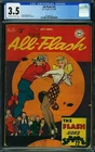 ALL FLASH COMICS #25 DC COMICS GOLDEN AGE 1946 CGC 3.5 GRADED!