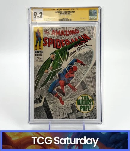 AMAZING SPIDER-MAN #64 MARVEL COMICS 9/68 JOHN ROMITA CGC 9.2