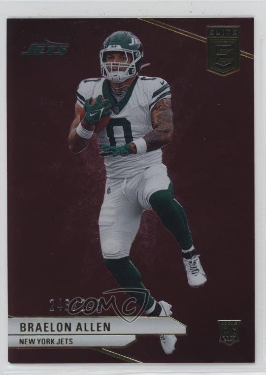 2024 Panini Donruss Elite Rookies Maroon /249 Braelon Allen #194 1kx5