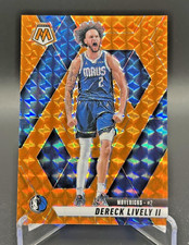 2024-25 Panini Mosaic #115 Dereck Lively II Orange Mosaic #/249
