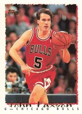 John Paxson 1994-95 Topps #158 Chicago Bulls