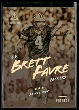 2018 Panini Luminance Brett Favre Vintage Performers HSC
