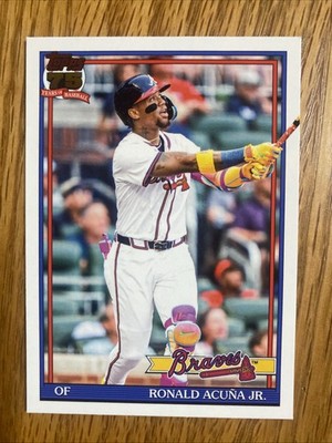 2026 Topps 75th Anniversary Ronald Acuña Jr. Atlanta Braves Card