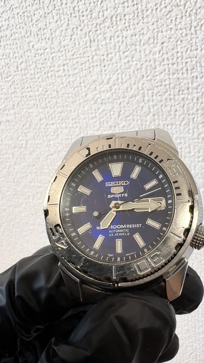 Seiko 5 Sports Blue Men's Watch - 7S36-02T0 for sale online | eBay