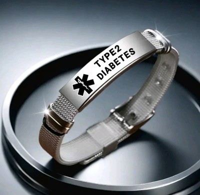  Armband Für Diabetes  Typ 2 Für Tägliche Erinnerung Diabetic Midical Alarm
