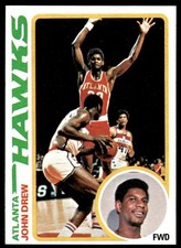 1978 Topps  #44   John Drew   Atlanta Hawks