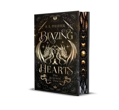 Blazing Hearts - Das Schicksal der Drachen Spicy Why Choose Romantasy im Reic...